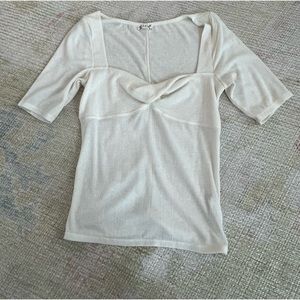 Free people sheer blouse